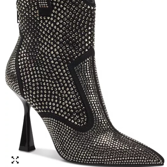 NWOB Rhinestone Western Style Boot Size 7 - Picture 3 of 5